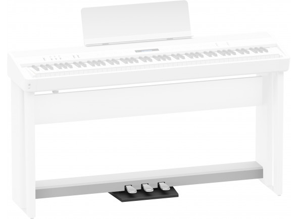 Roland KPD-90 WH Barra de Pedais para piano eléctrico branco Roland FP-60 WH / FP-60X WH / FP-90 WH / FP-90X WH